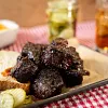 Burnt Ends with Mac and Cheese